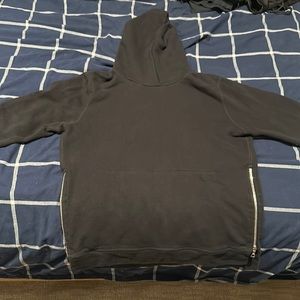 John Elliott mens villain hoodie size 3, black